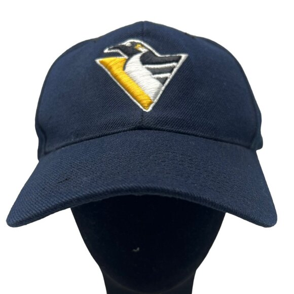 Pittsburgh Penguins Sport Specialties Vintage Snapback Hat Cap NHL 90s Robo Logo - Picture 1 of 11